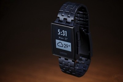 Pebble Steel 智能手表评测 金属材质更显质感，经典与科技的优雅碰撞